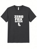 Zero fox short sleeve t shirt