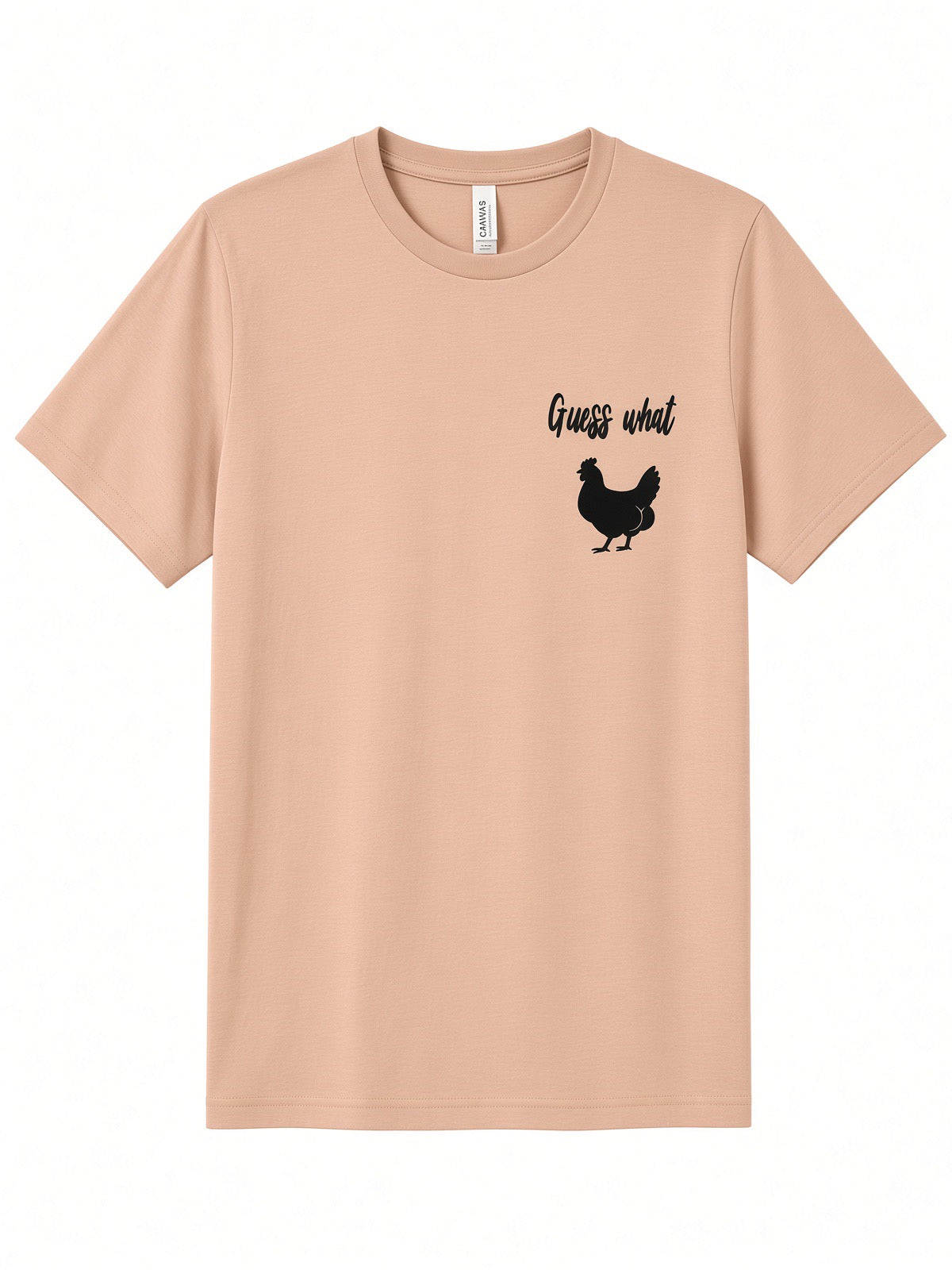 Chicken butt short sleeve tee