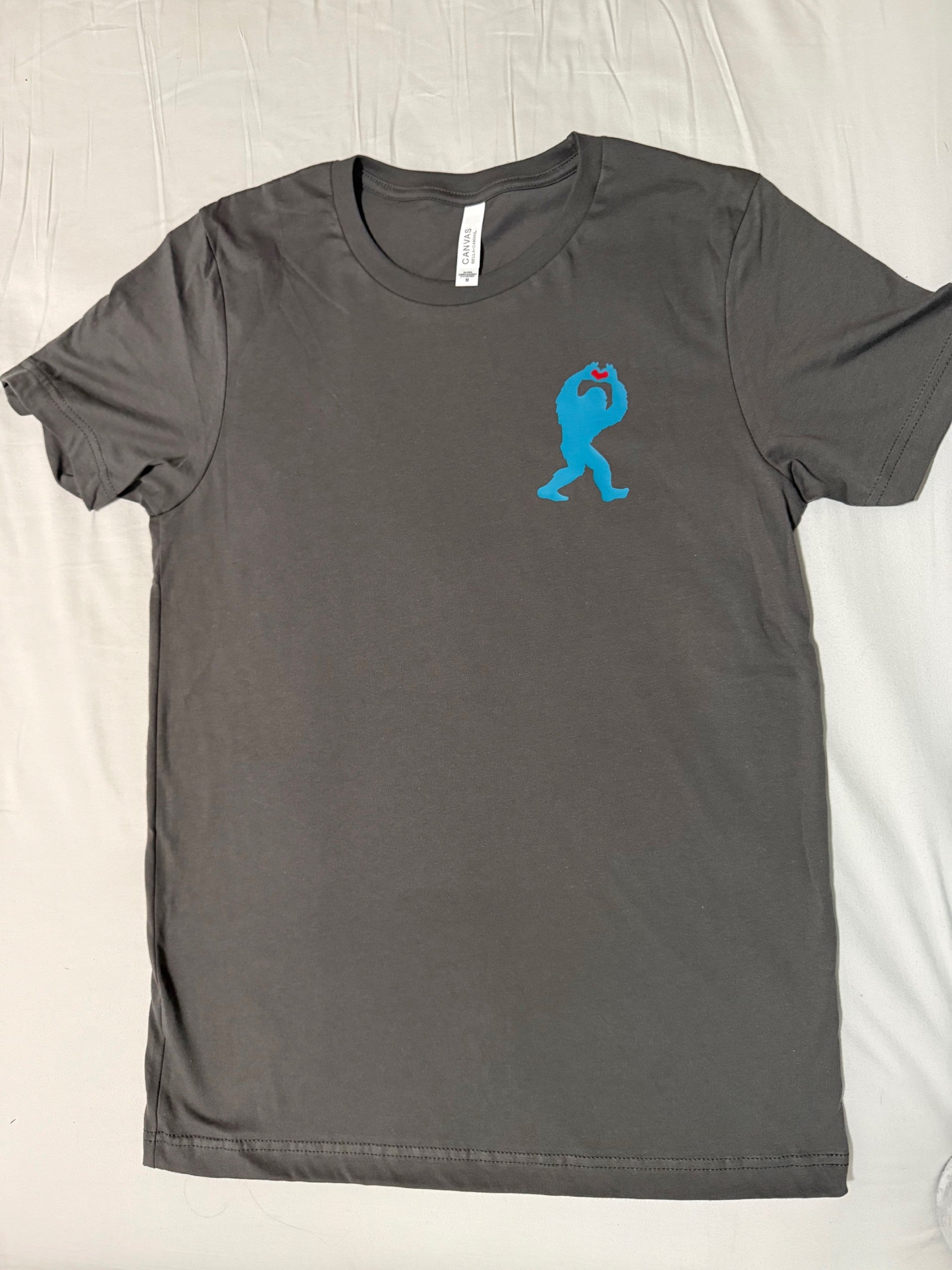 Bigfoot love short sleeve t shirt