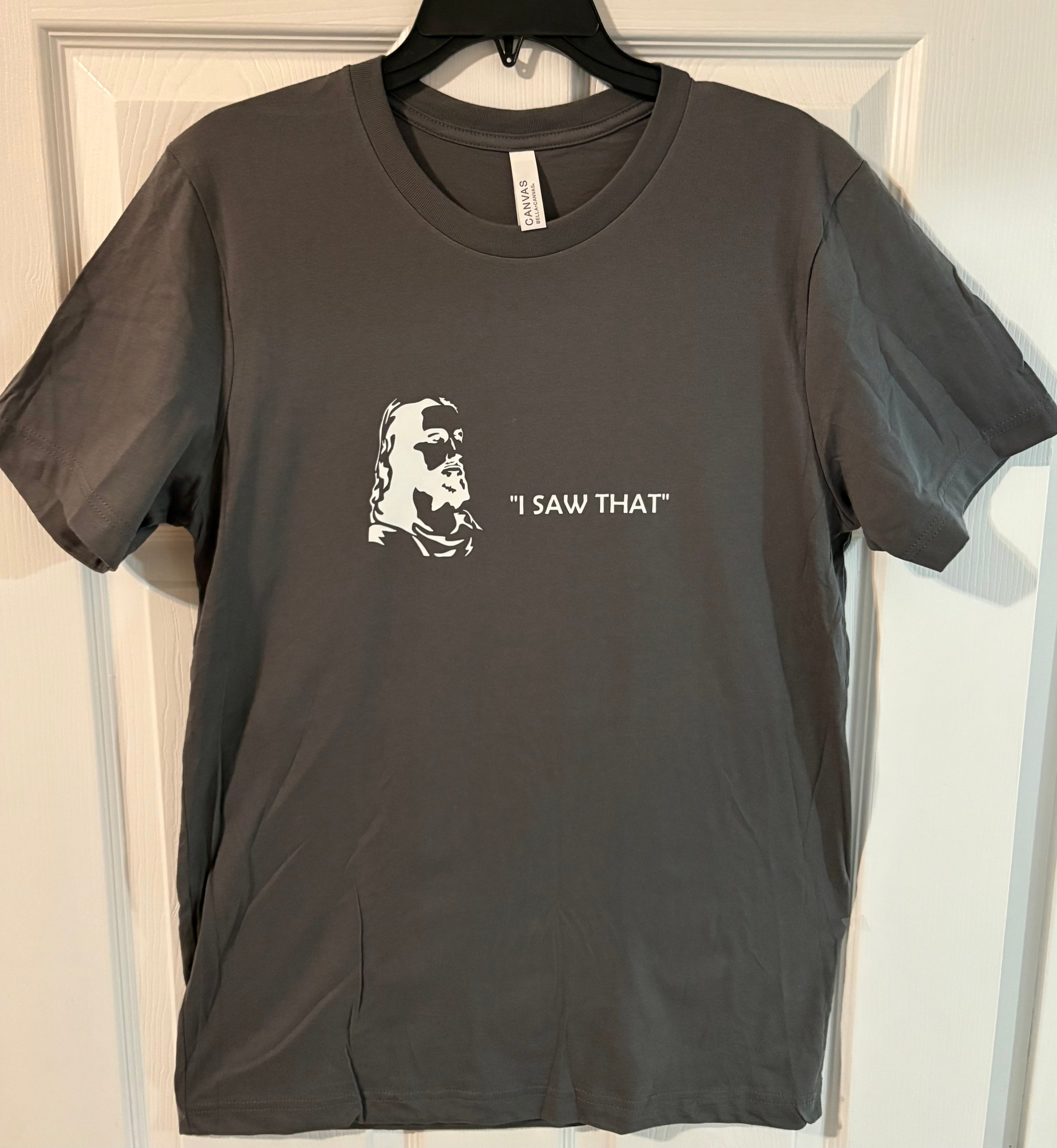 Saw that jesus short sleeve t shirt