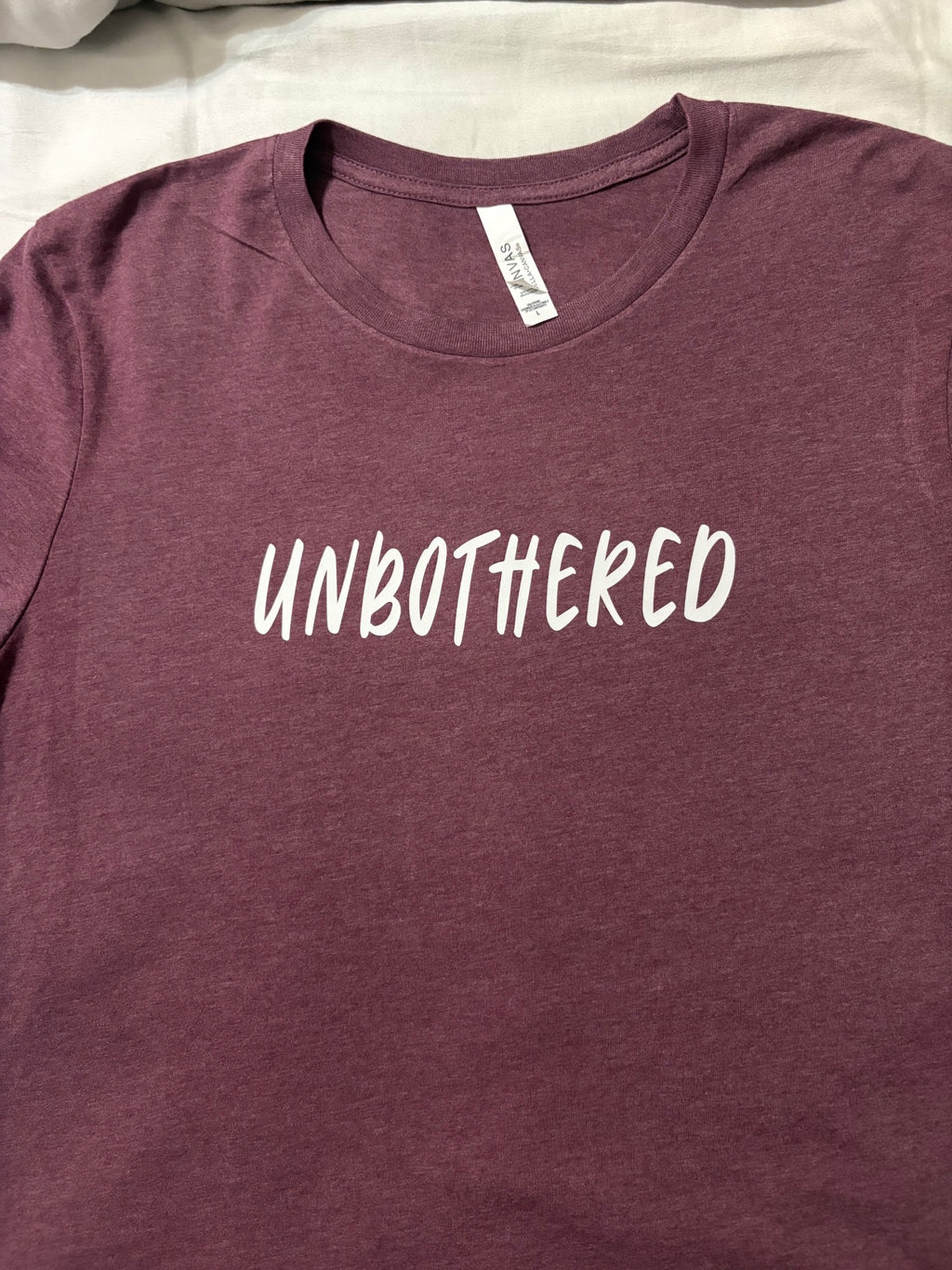 Unbothered bigfoot short sleeve t shirt