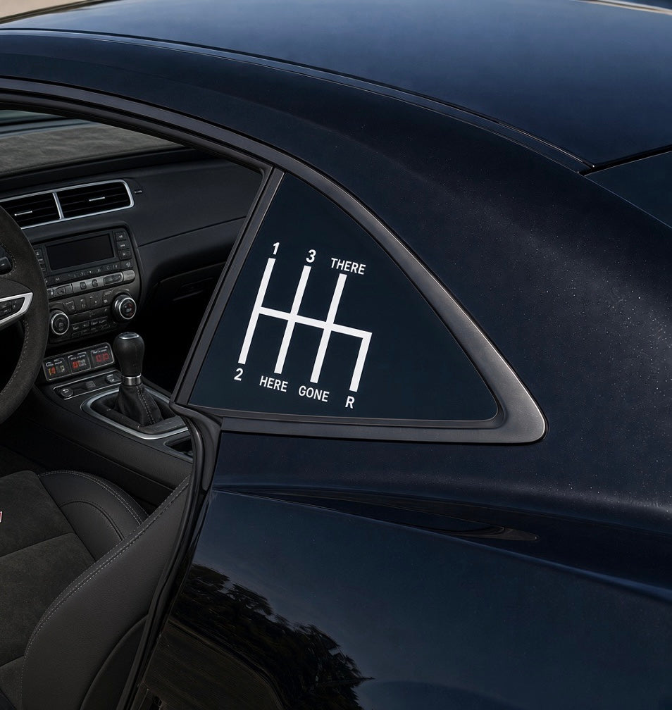 Auto themed vinyl decals 6pk
