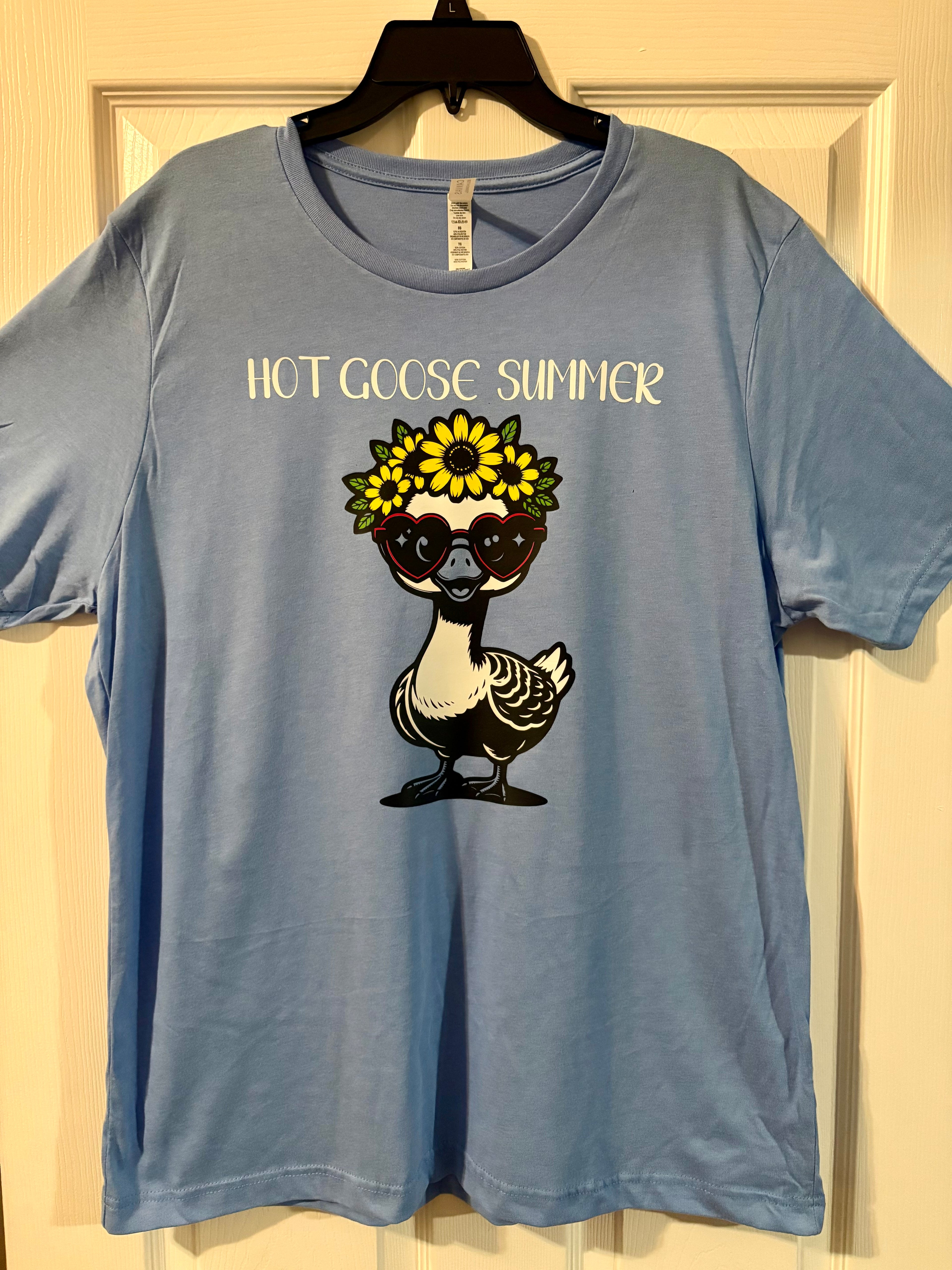 Hot goose summer short sleeve t shirt