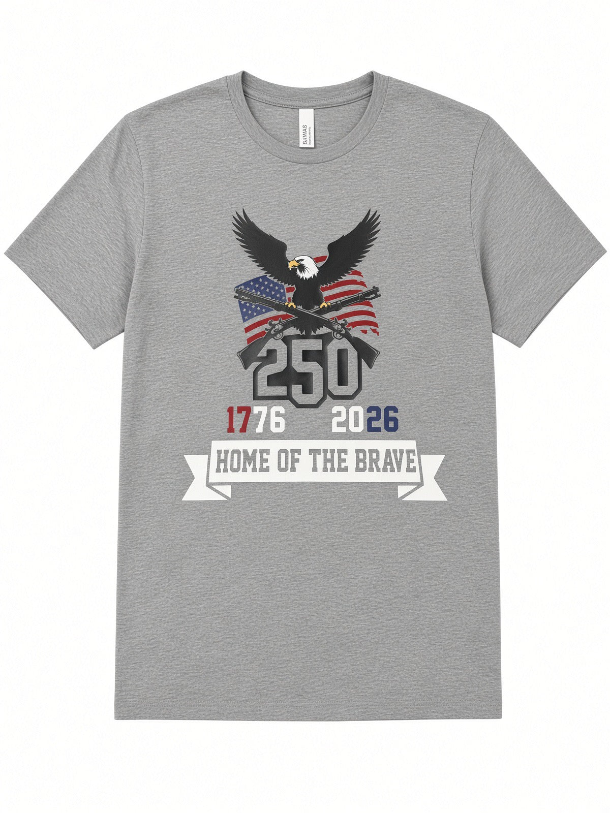 250th Independence Day eagle short sleeve t shirt