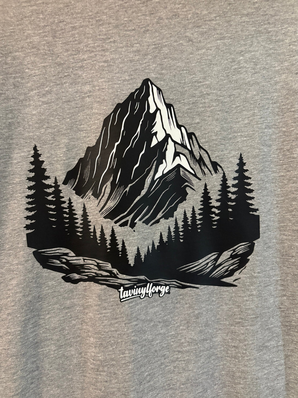 Mountain range short sleeve t shirt