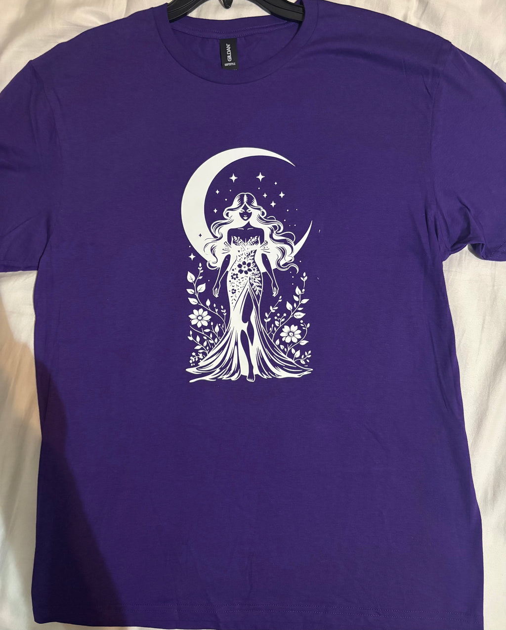Night flower short sleeve tee