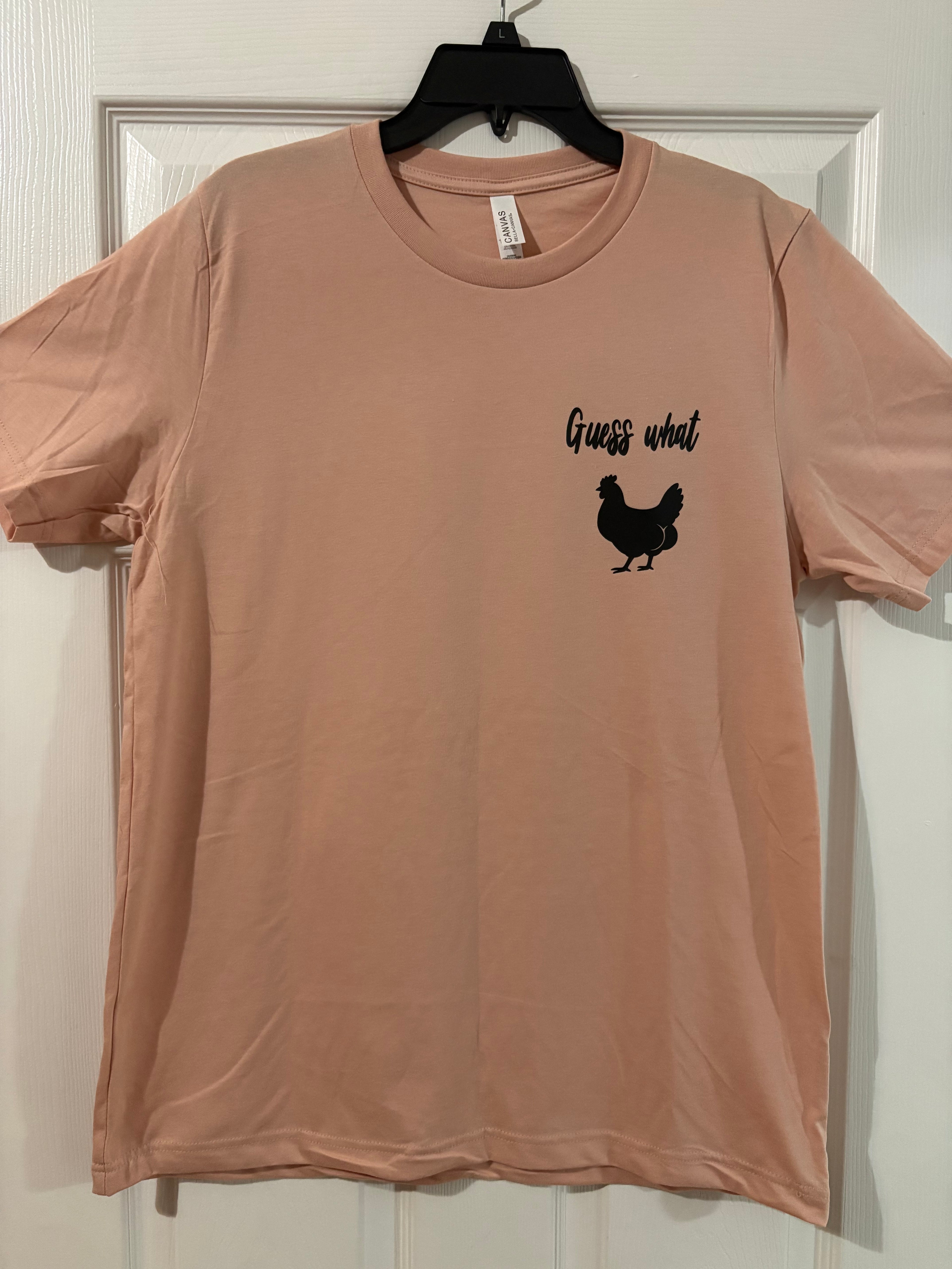 Chicken butt short sleeve tee