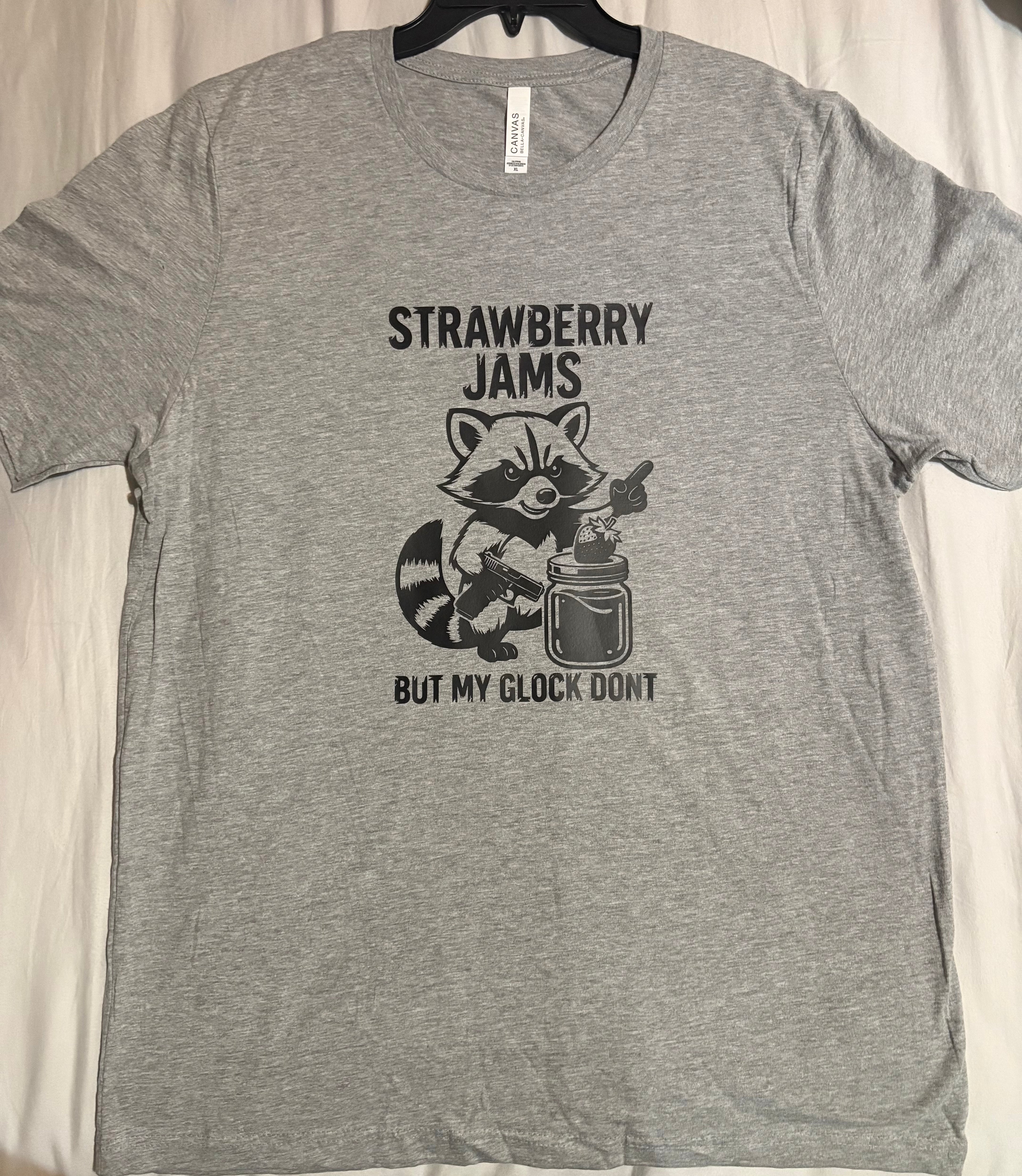 Strawberry jams short sleeve t shirt