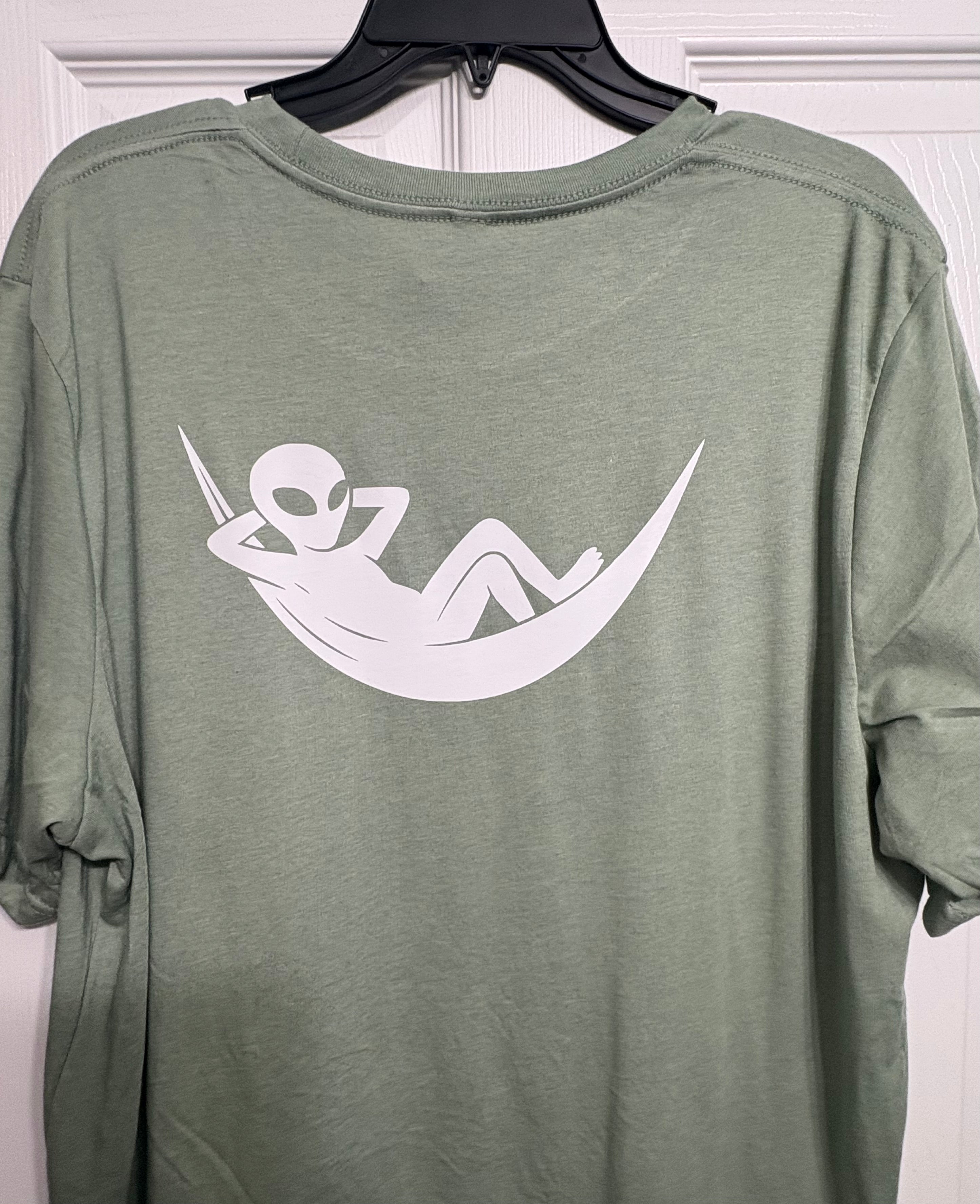 Unbothered Alien short sleeve t shirt