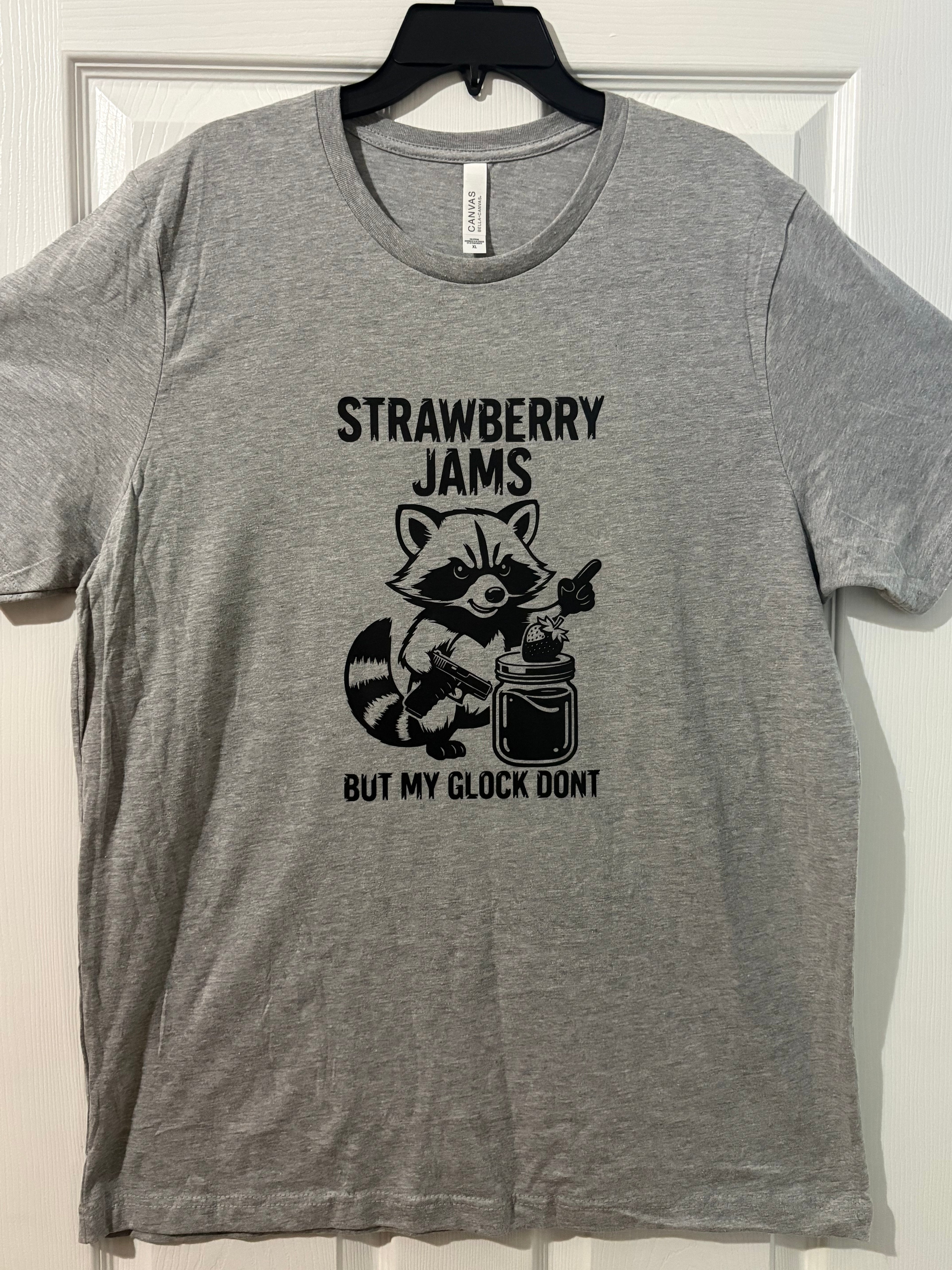 Strawberry jams short sleeve t shirt