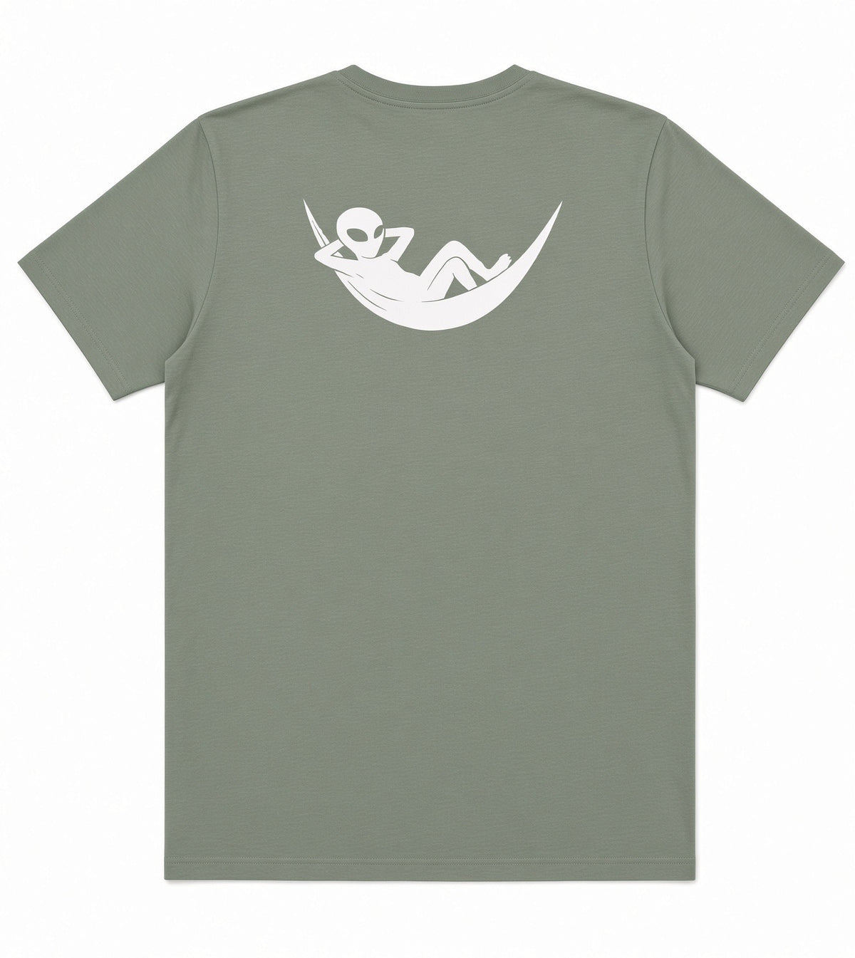 Unbothered Alien short sleeve t shirt