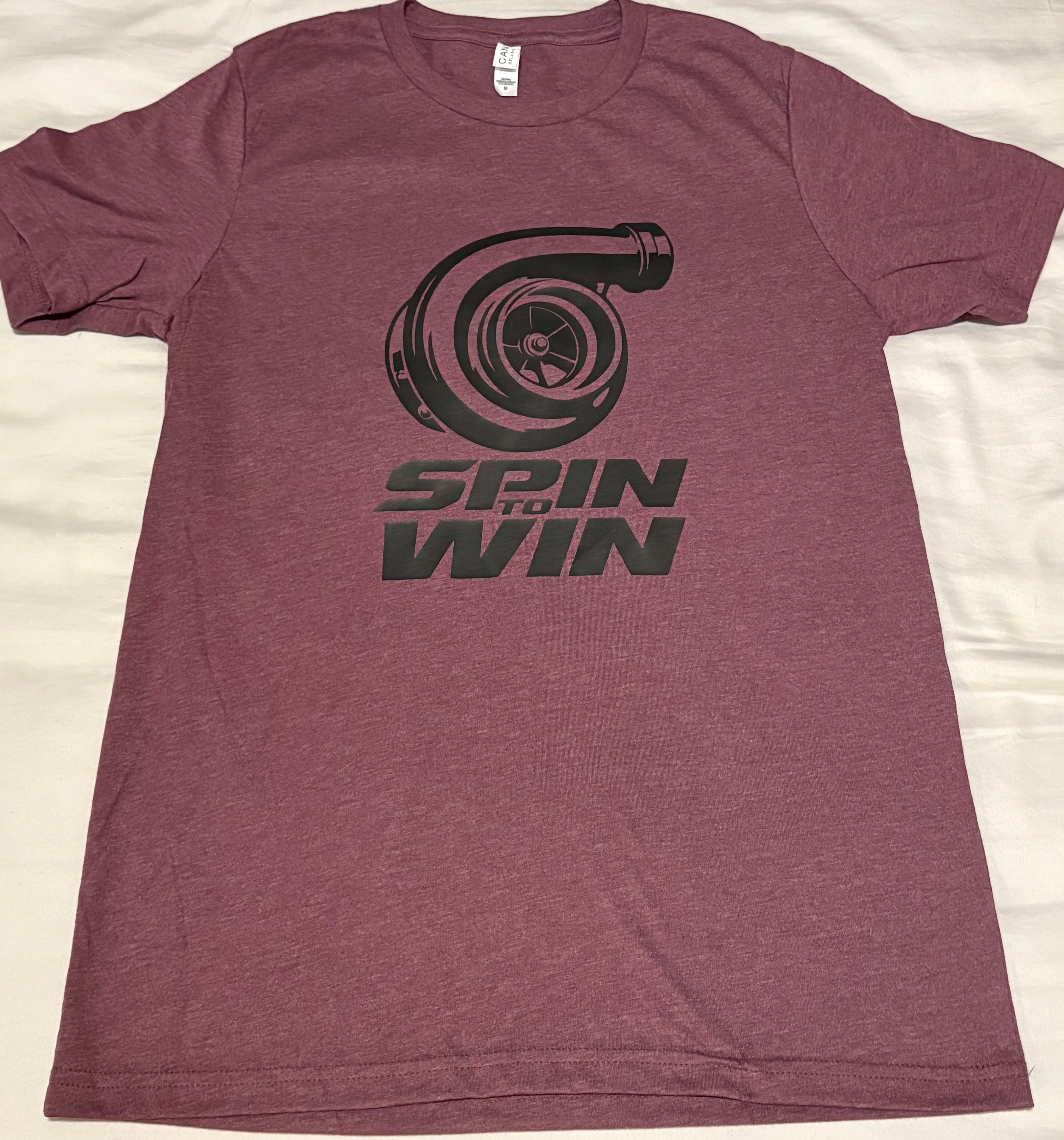 Spin to win turbo tee