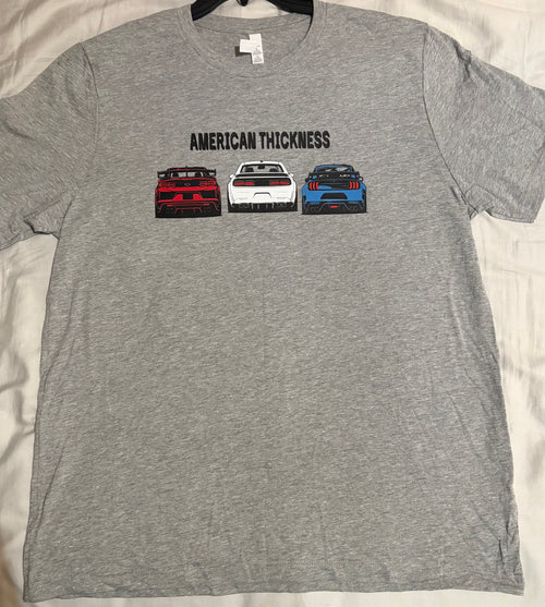 American thickness short sleeve tee