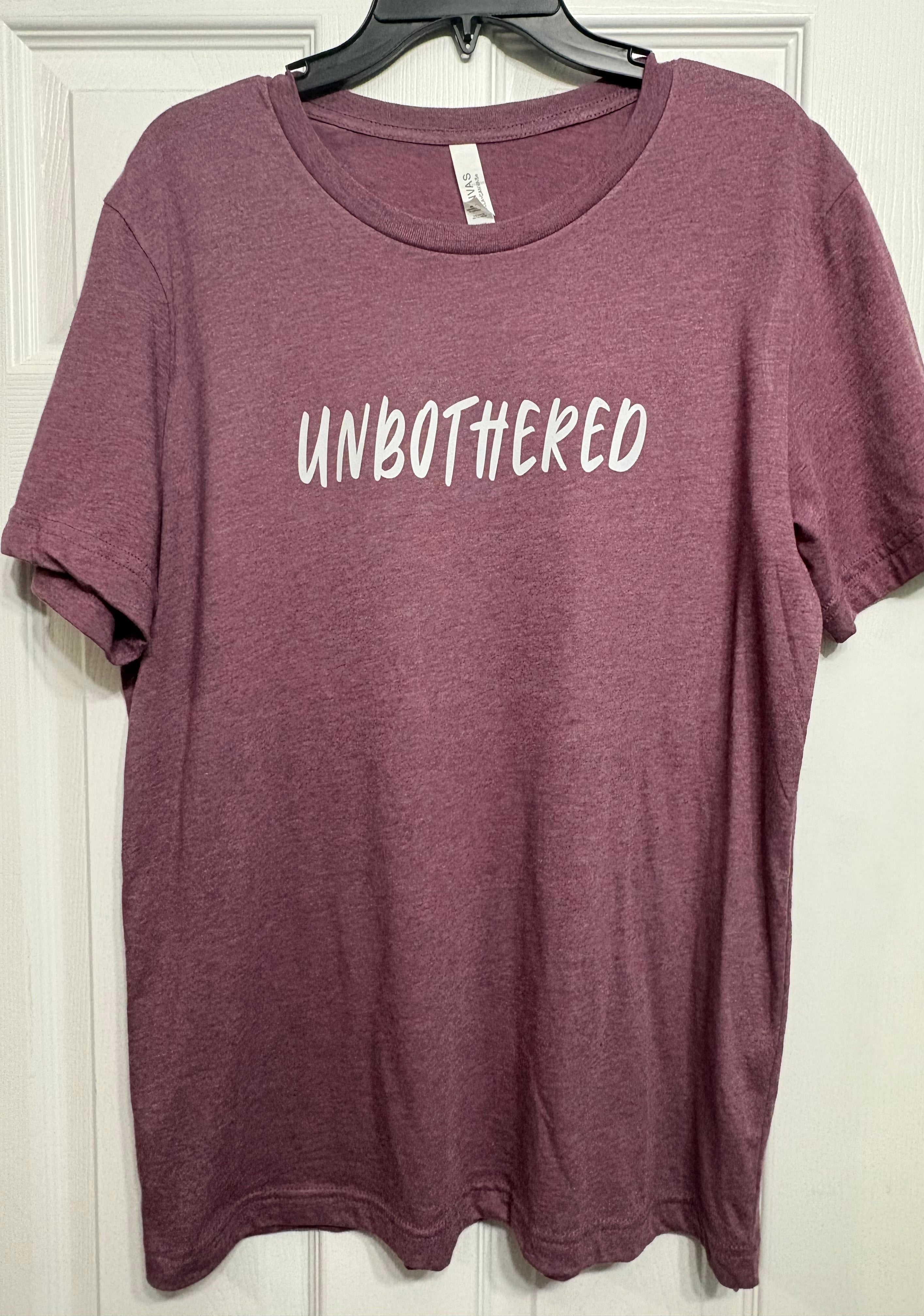 Unbothered bigfoot short sleeve t shirt