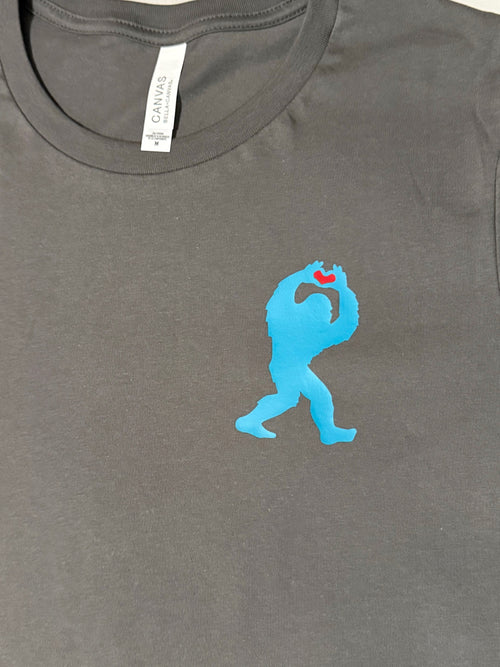 Bigfoot love short sleeve t shirt