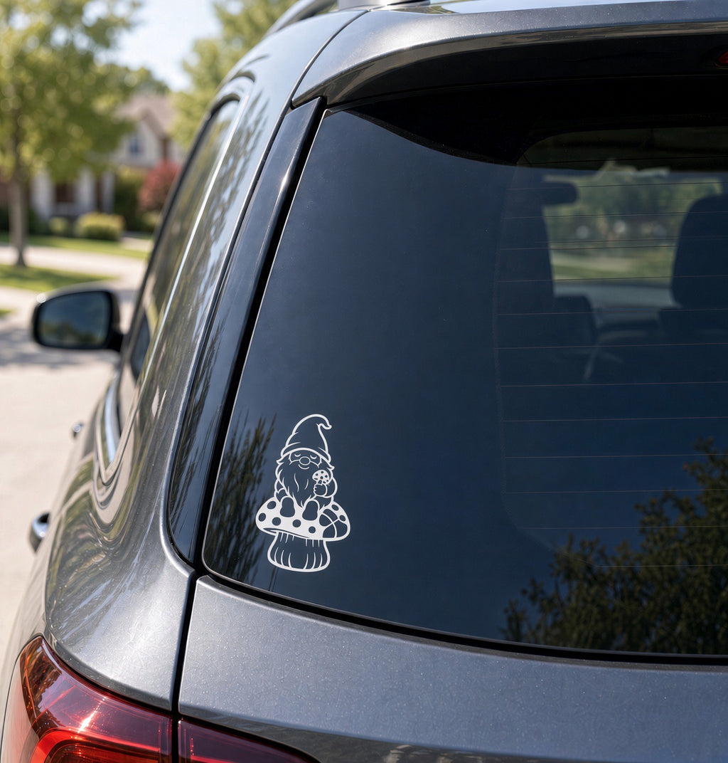 Gnome vinyl decals 6pk