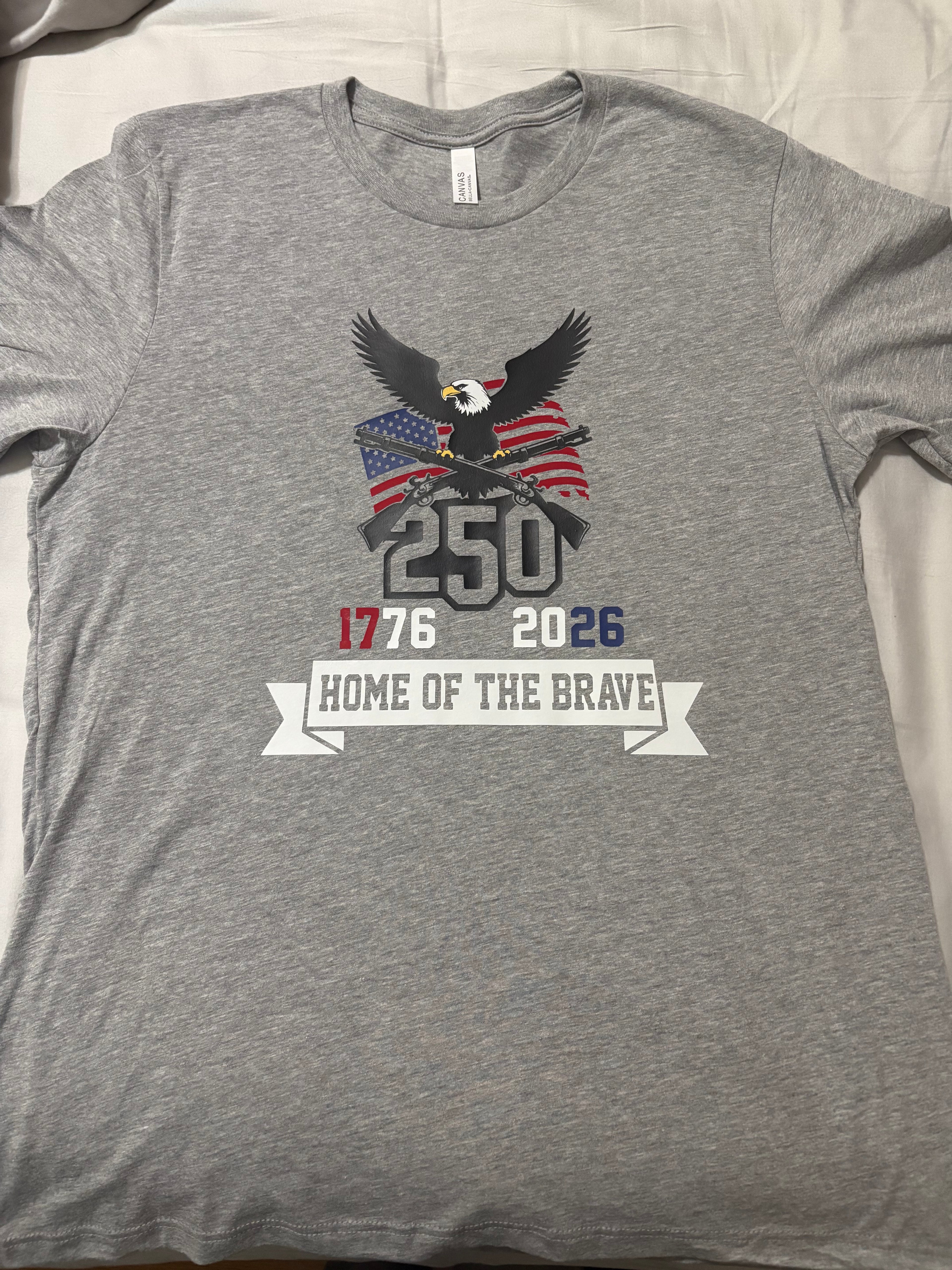 250th Independence Day eagle short sleeve t shirt
