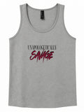 Unapologetically Savage womens tank top