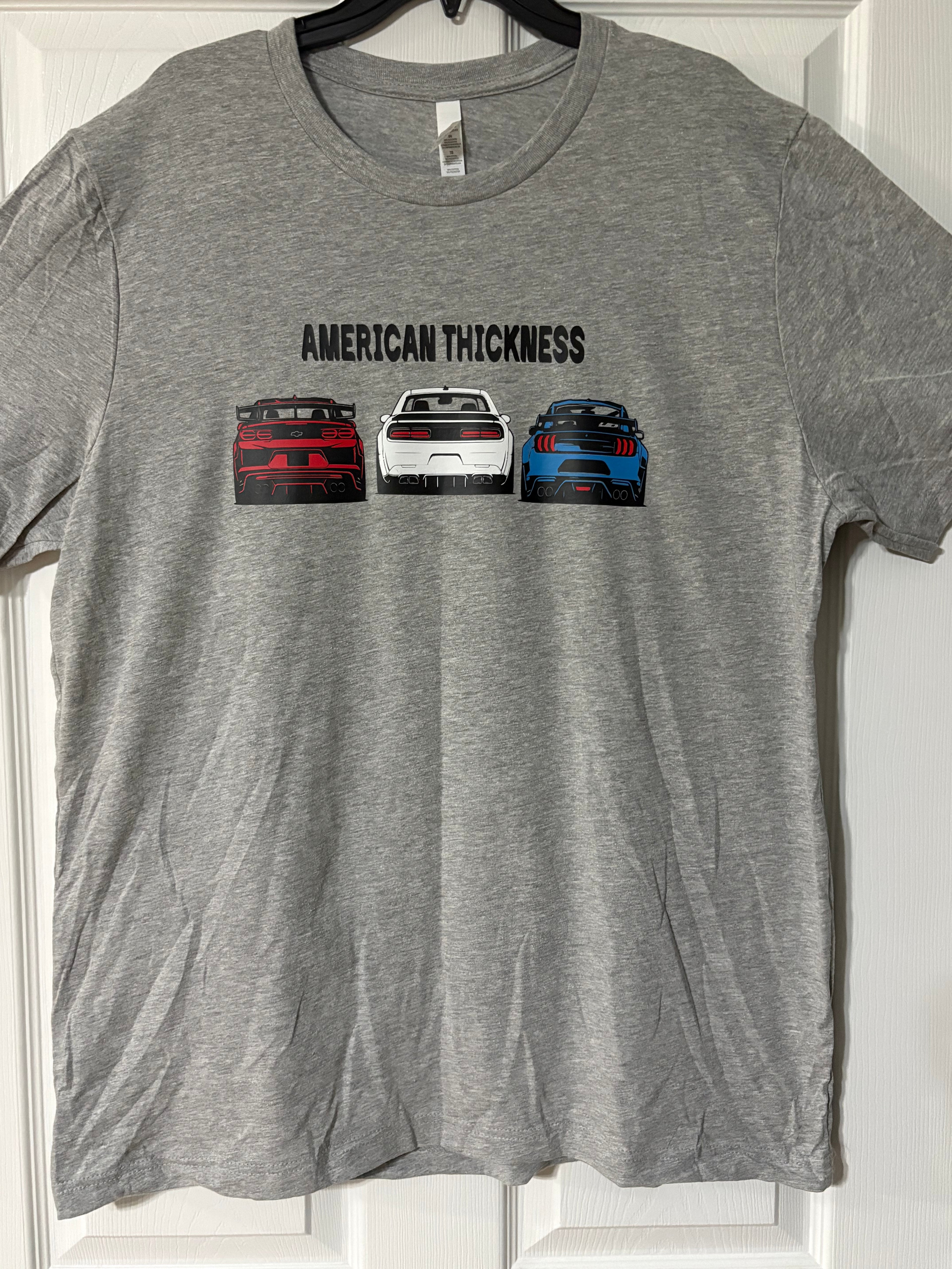 American thickness short sleeve tee