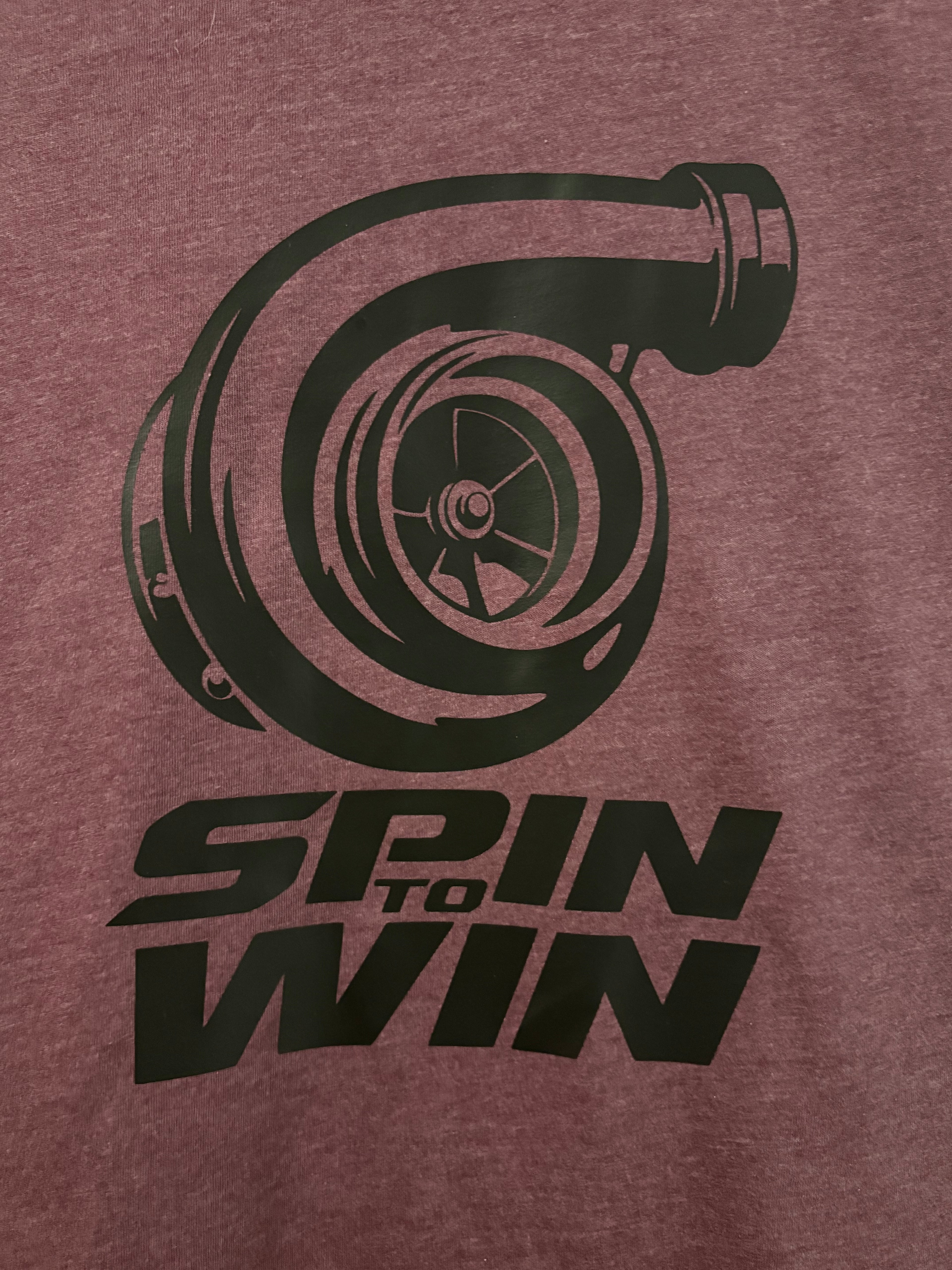 Spin to win turbo tee