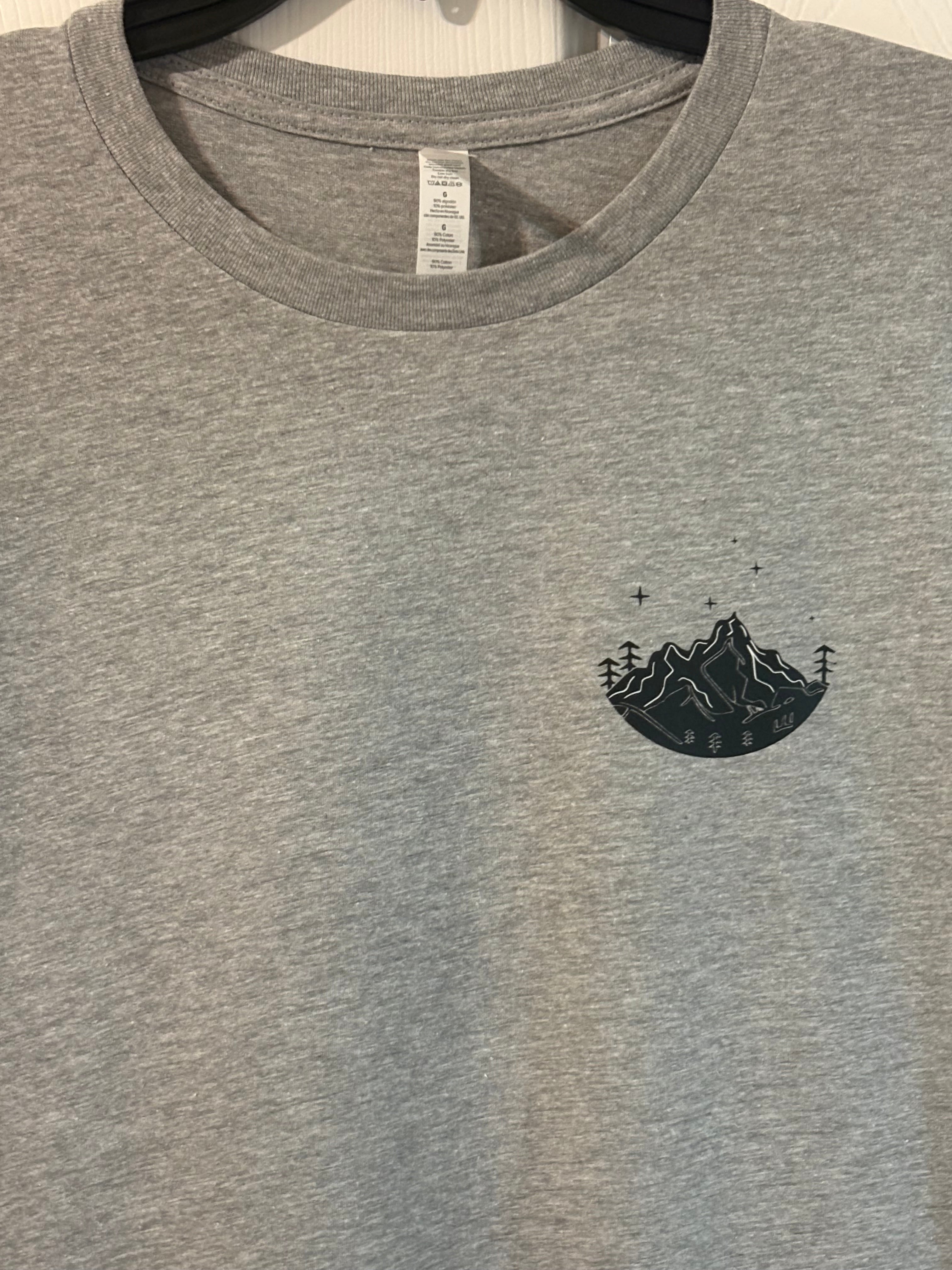 Mountain range short sleeve t shirt