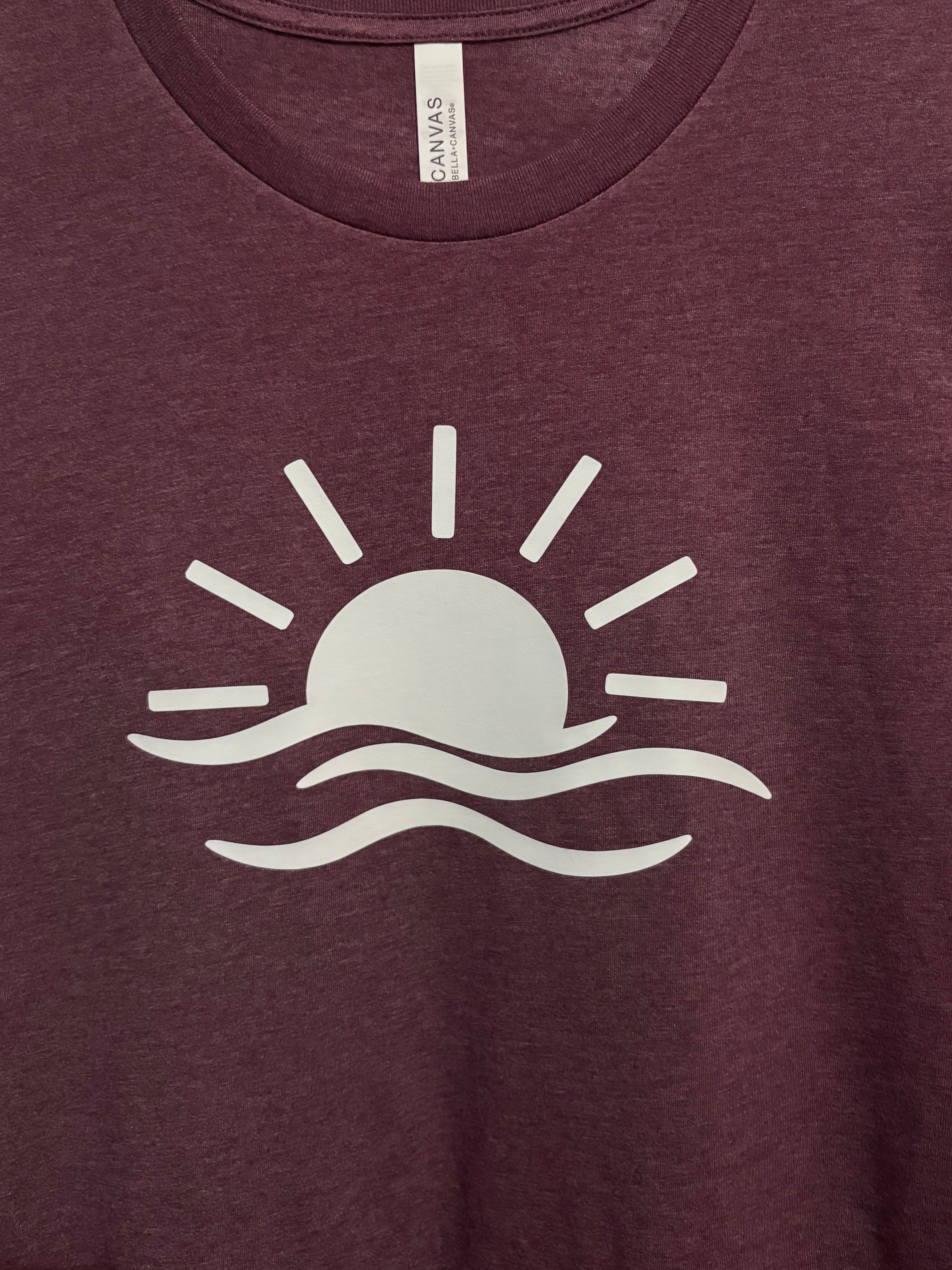 Sunset short sleeve t shirt