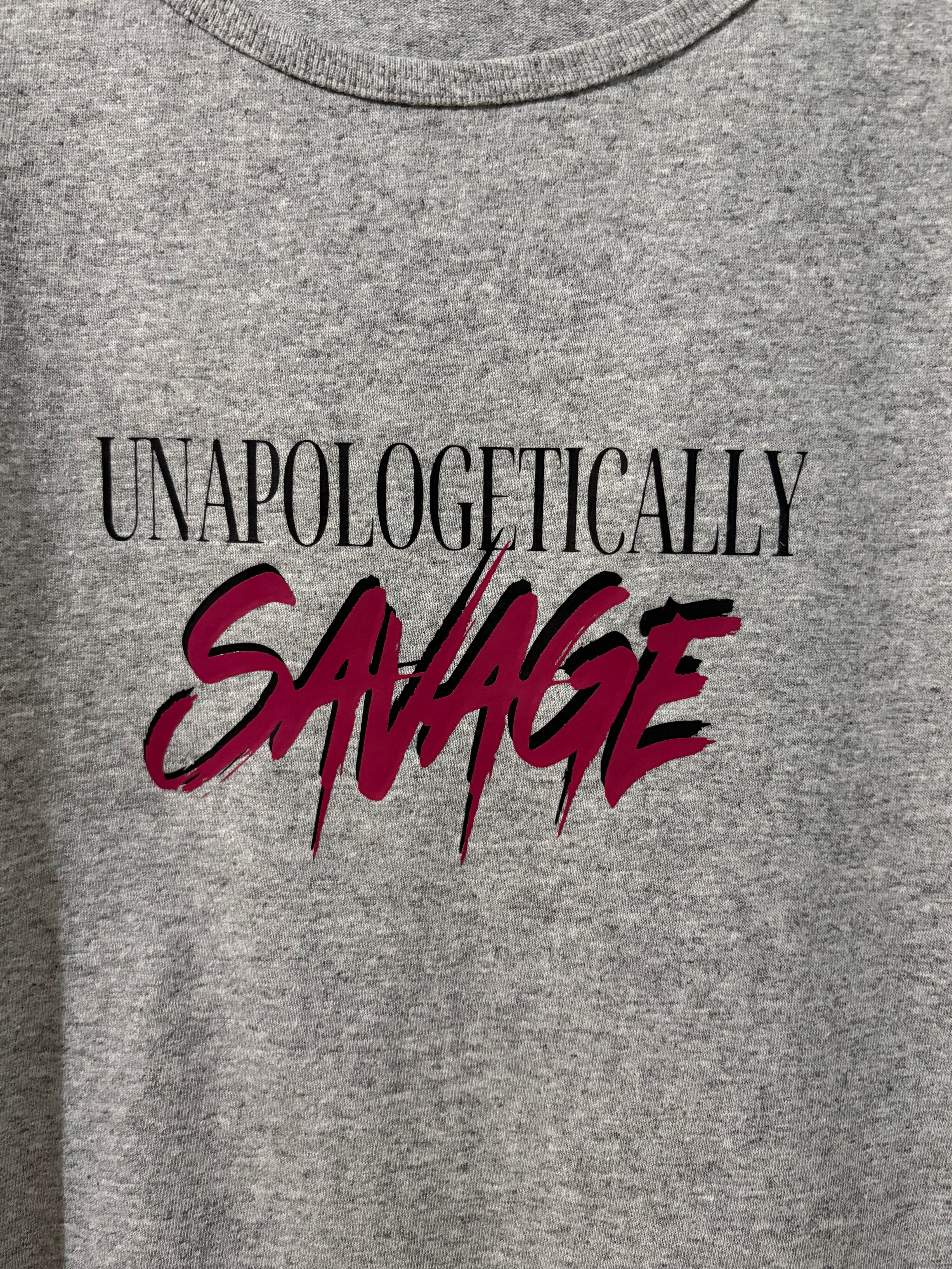 Unapologetically Savage womens tank top