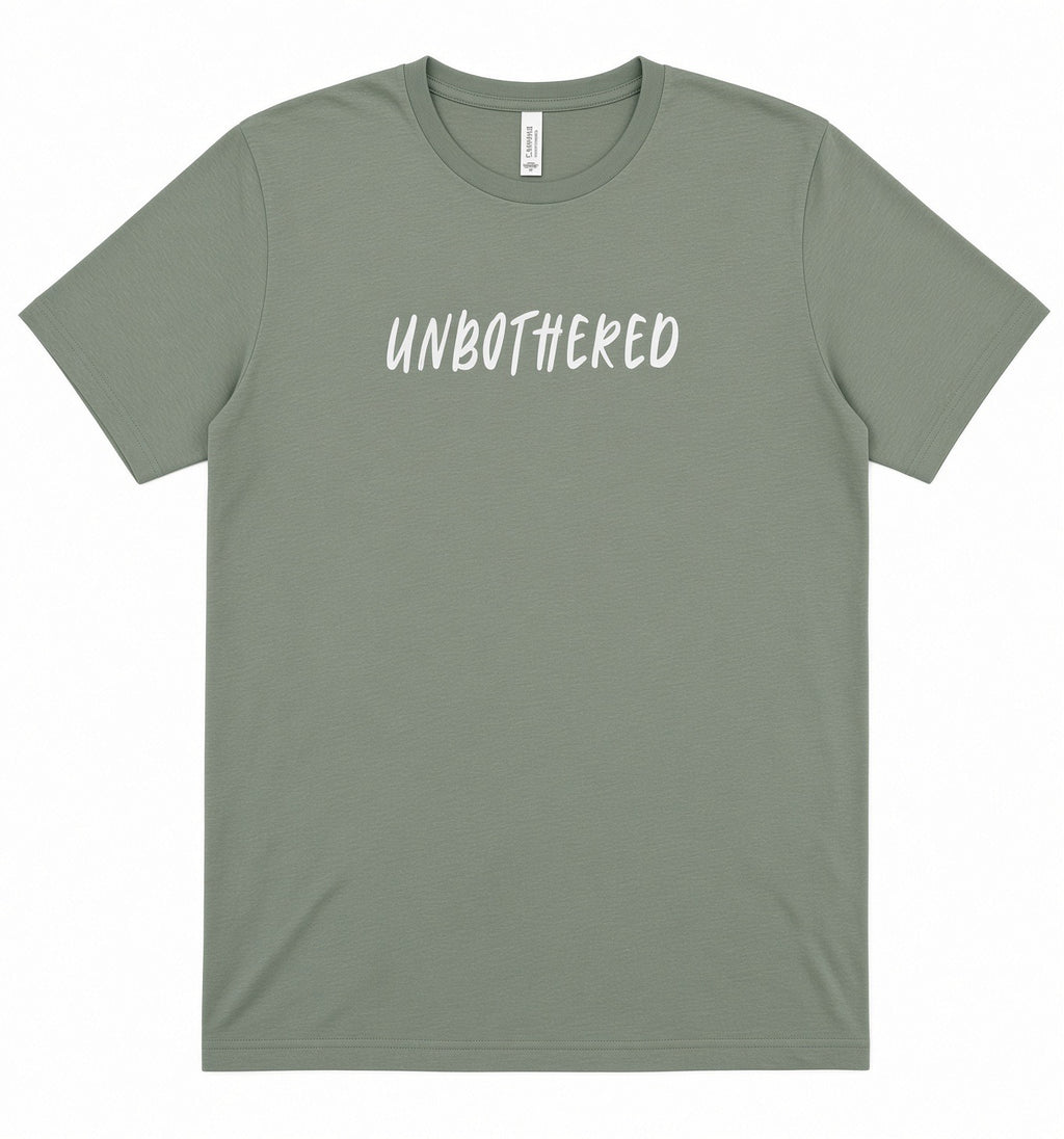 Unbothered Alien short sleeve t shirt