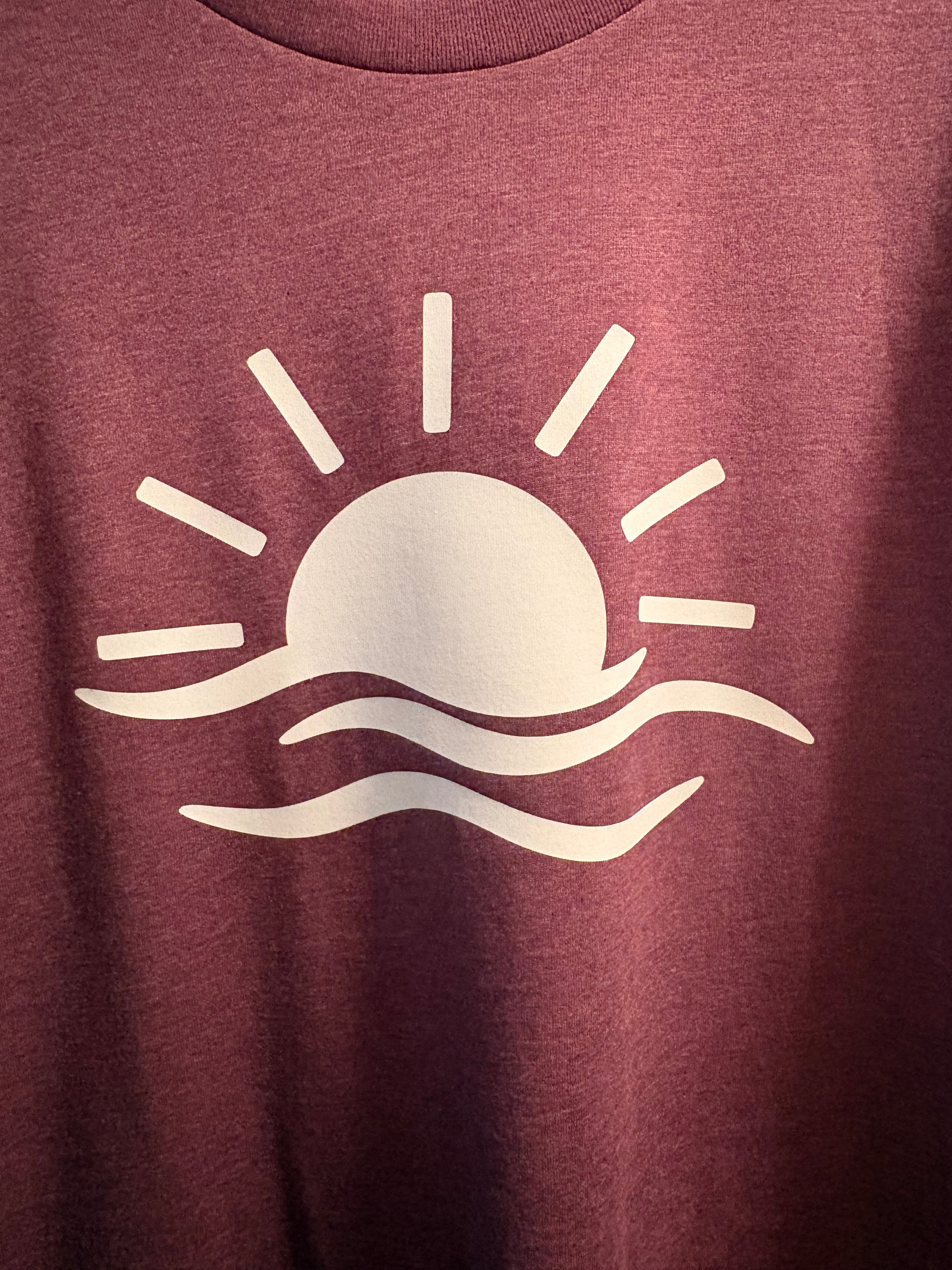Sunset short sleeve t shirt