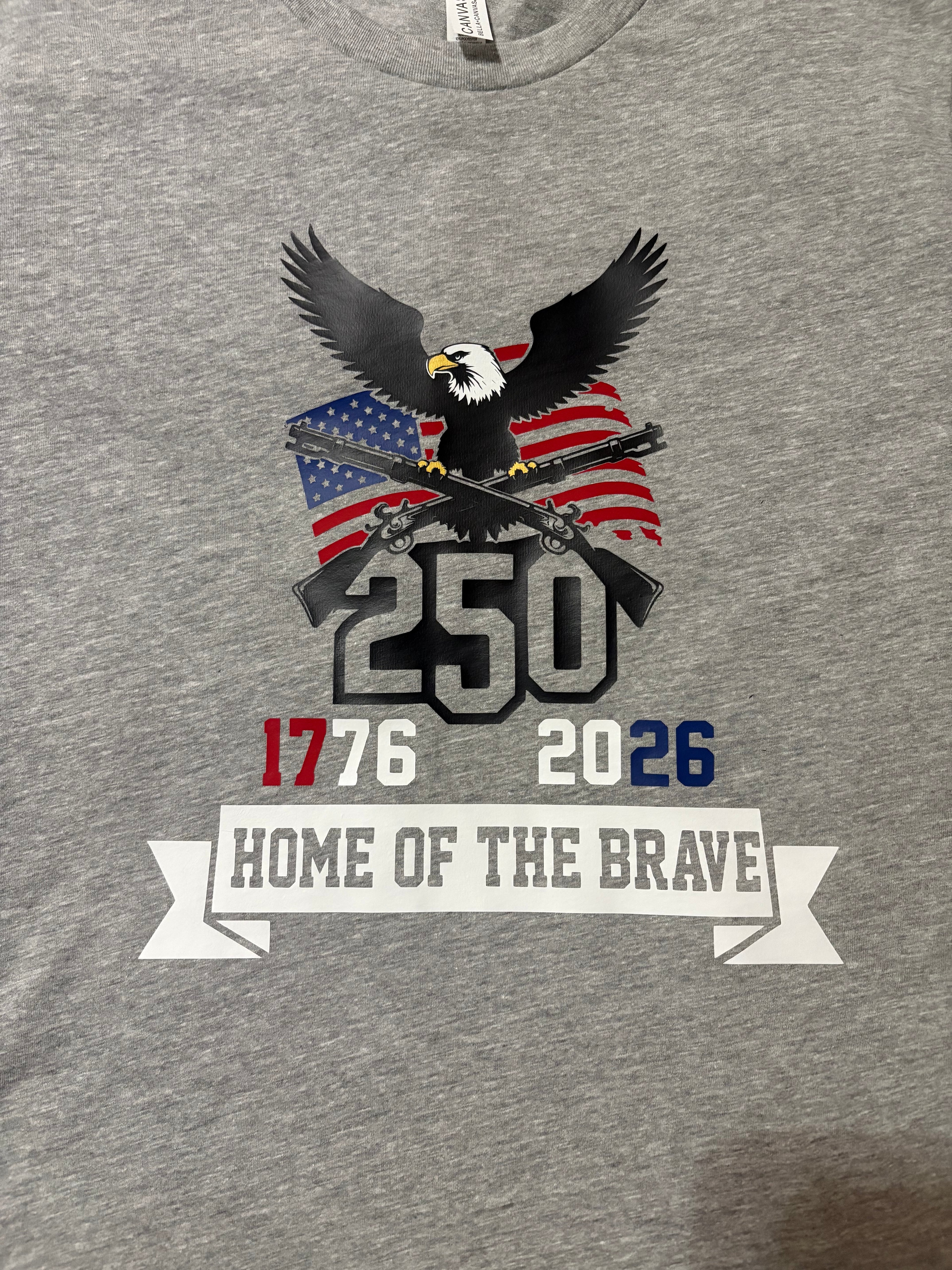 250th Independence Day eagle short sleeve t shirt