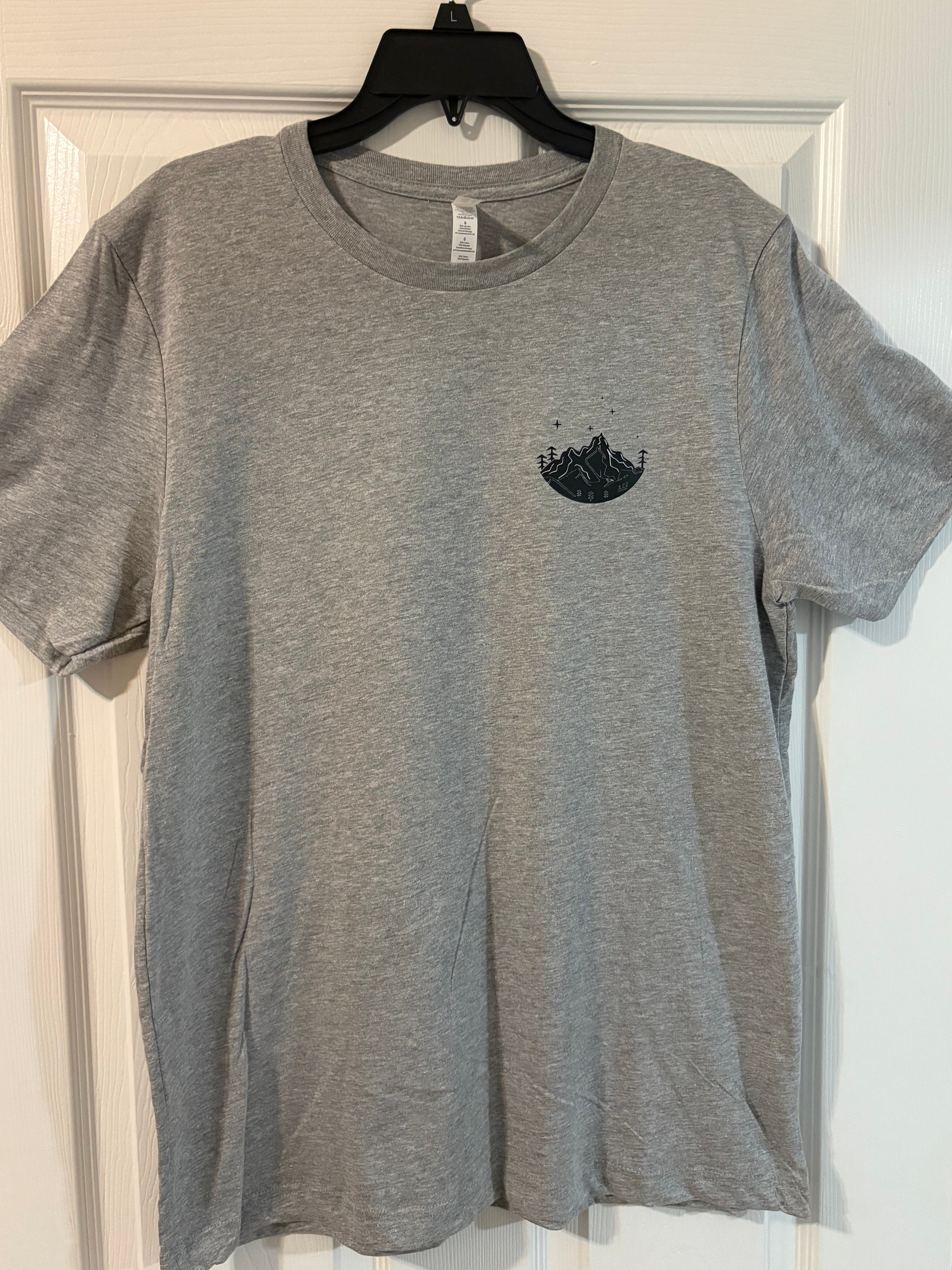 Mountain range short sleeve t shirt