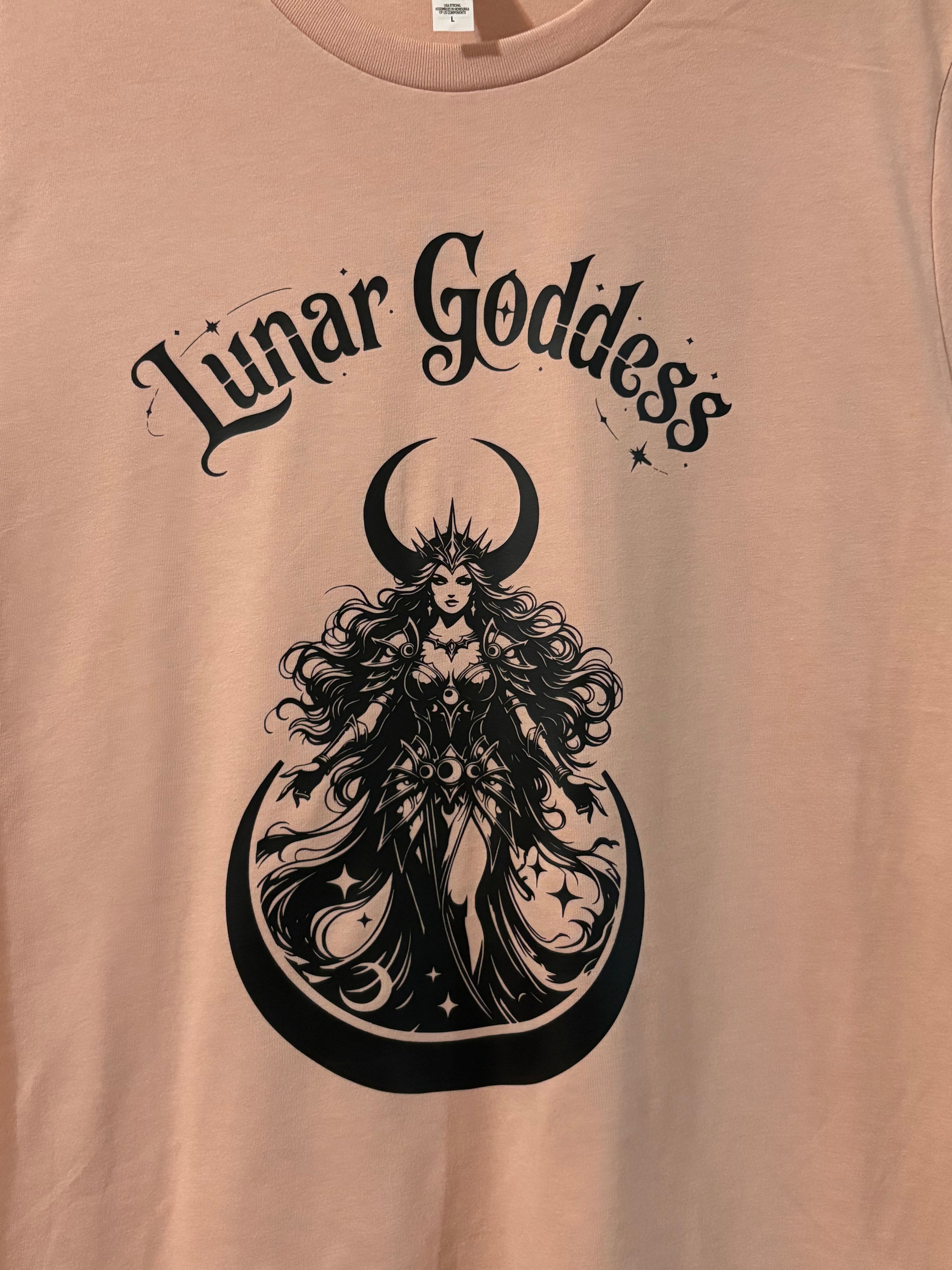 Lunar Goddess short sleeve t shirt