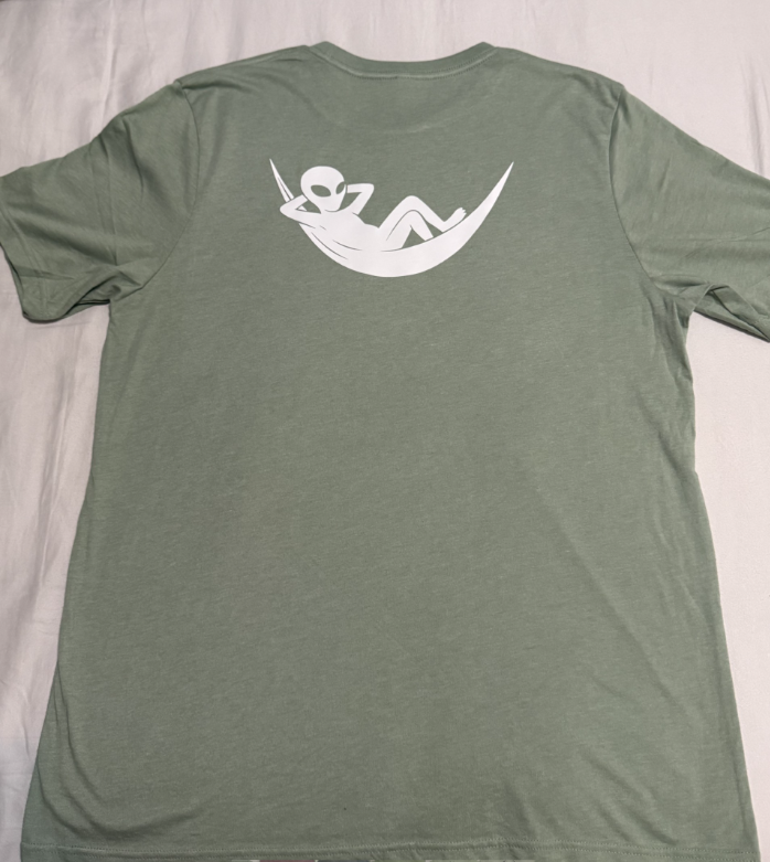 Unbothered Alien short sleeve t shirt