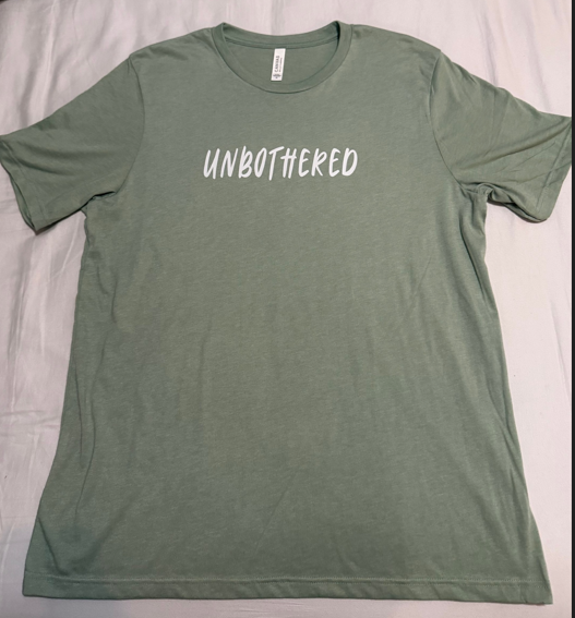 Unbothered Alien short sleeve t shirt